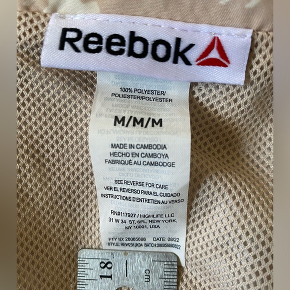 Reebok Women’s Windbreaker Jacket Outerwear Sz M - Picture 4 of 10